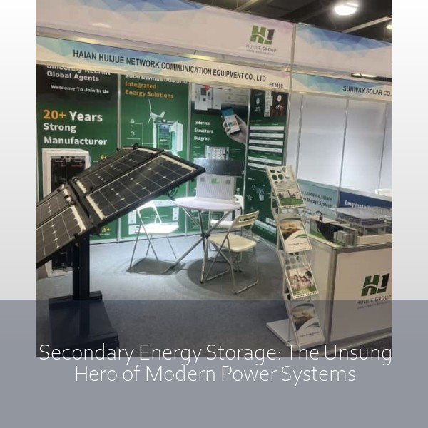Secondary Energy Storage: The Unsung Hero of Modern Power Systems